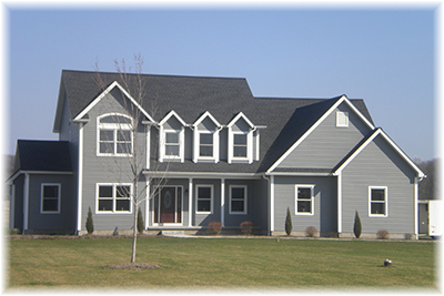 New home construction, Erie Pa